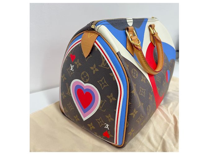 Louis Vuitton Borsa a mano e a tracolla Monogram Game On Bandouliere Speedy - vista 5