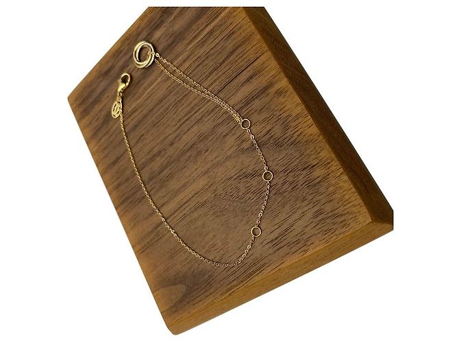 Cartier Bracciale Trinity a Tre Catene d'Oro - vista 9