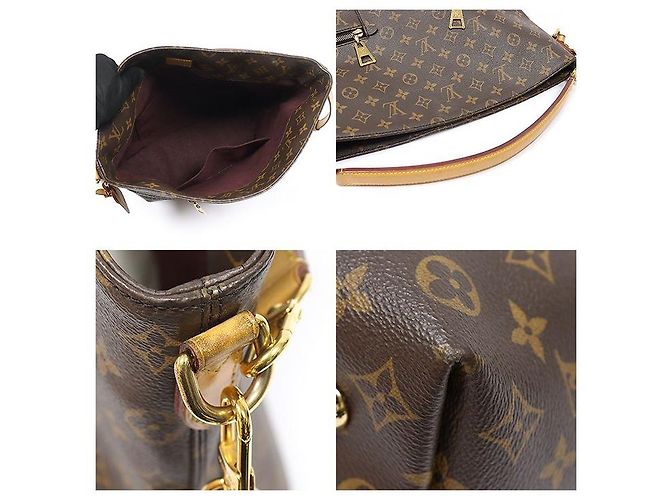 Louis Vuitton Borsa Hobo Melie in Monogram Canvas - vista 6
