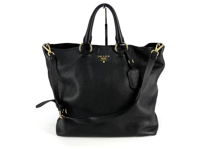 Prada Borsa Tote e borsa a tracolla in Vitello Daino - vista 3