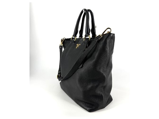 Prada Borsa Tote e borsa a tracolla in Vitello Daino - vista 5