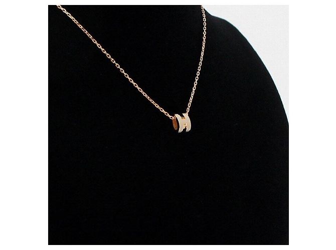 Hermès Collana da donna con catena in oro rosa e mini pendente - vista 4