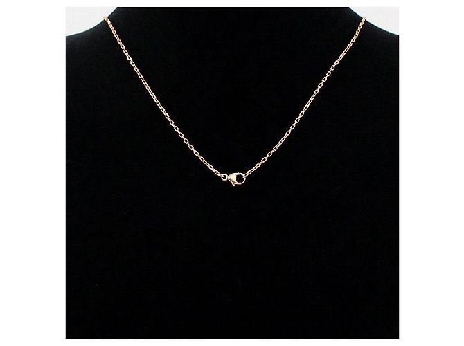 Hermès Collana da donna con catena in oro rosa e mini pendente - vista 5