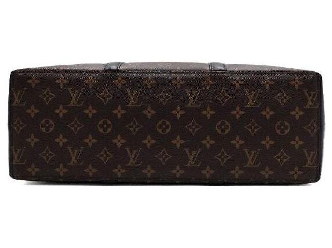 Louis Vuitton Borsa tote e a tracolla da uomo Monogram Macassar Weekend GM - vista 6