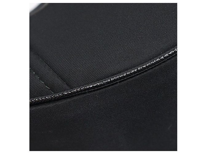 Prada Borsa a spalla Dumurun in pelle Saffiano e Re-Nylon nero - vue 6