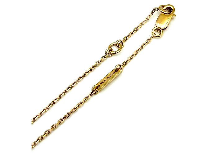 Van Cleef & Arpels Collana Sweet Alhambra in oro rosa e cornalina - vista 7