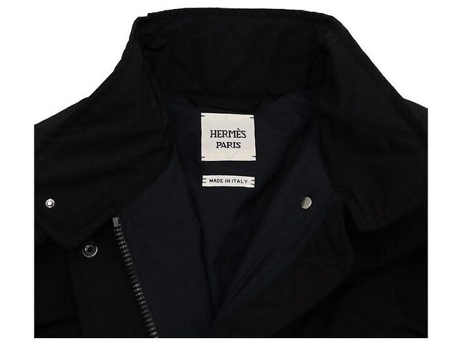 Hermès Lain Technique Technical Wool Blason Bomber Women's Jacket - view 5