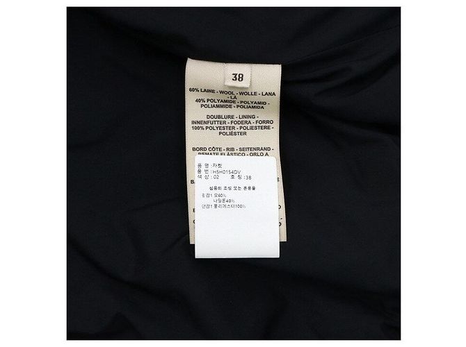 Hermès Lain Technique Technical Wool Blason Bomber Women's Jacket - view 6