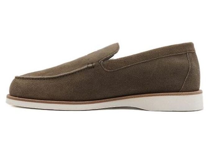 Hermès Mocassini Bassi Suede Diamant da Uomo - vista 4