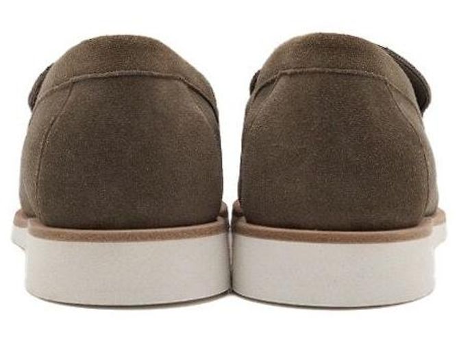Hermès Mocassini Bassi Suede Diamant da Uomo - vista 6