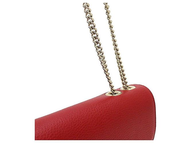 Gucci Bolsa de Ombro e Bolsa Tiracolo com Aba e Corrente Entrelaçada - vista 10