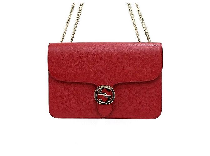 Gucci Bolsa de Ombro e Bolsa Tiracolo com Aba e Corrente Entrelaçada - vista 2