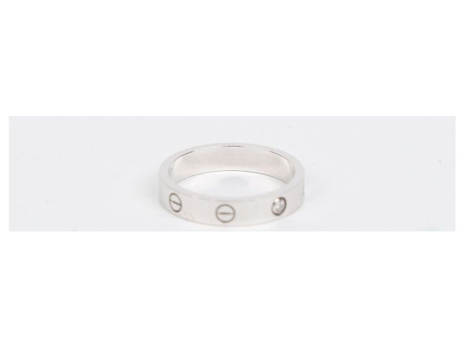 Cartier Anello Diamond Love in oro bianco - vista 5