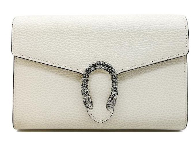 Gucci [Mini] Borsa a catena Dionysus in pelle Ivory - vista 5