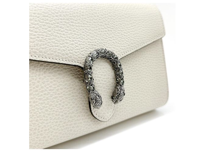 Gucci [Mini] Borsa a catena Dionysus in pelle Ivory - vista 7