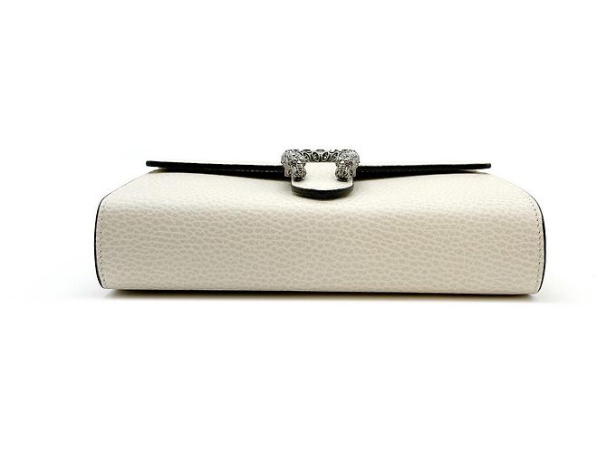 Gucci [Mini] Borsa a catena Dionysus in pelle Ivory - vista 9