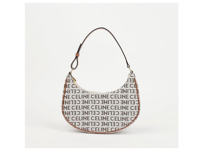Céline Borsa a tracolla con logo a lettere - vista 2