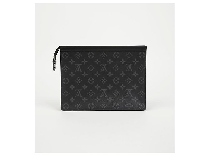 Louis Vuitton Pochette Voyage MM Monogram Borsa Clutch da Uomo - vista 3