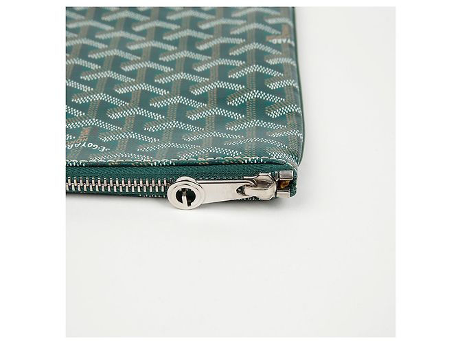 Goyard Clutch Sena MGM Green - vista 6