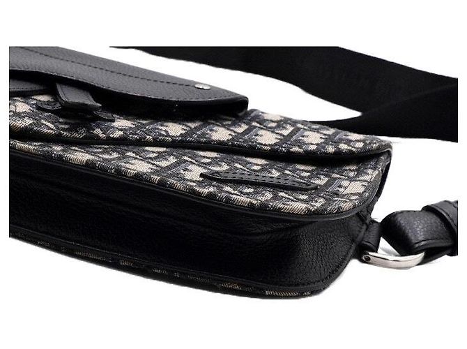 Dior Borsa a tracolla e borsa cintura Oblique Saddle Pouch da uomo - vista 8