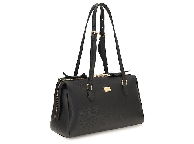 Dolce & Gabbana Borsa a tracolla Bos Taurus in pelle di vitello nera - vista 2