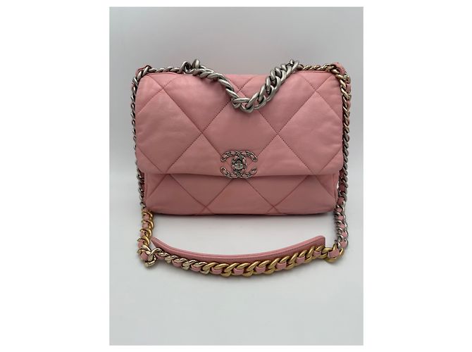 Borsa CHANEL Medium Rosa - vista 2