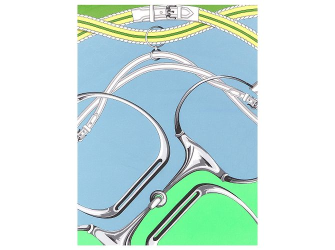 Gucci Sciarpa in seta multicolore - vista 3