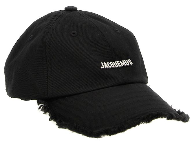 Jacquemus Gorra de algodón negra (Baseball Hat) - vista 2