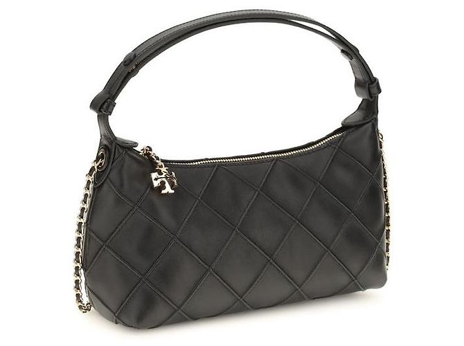Tory Burch Borsa Bos Taurus in pelle di vitello nera - vista 2