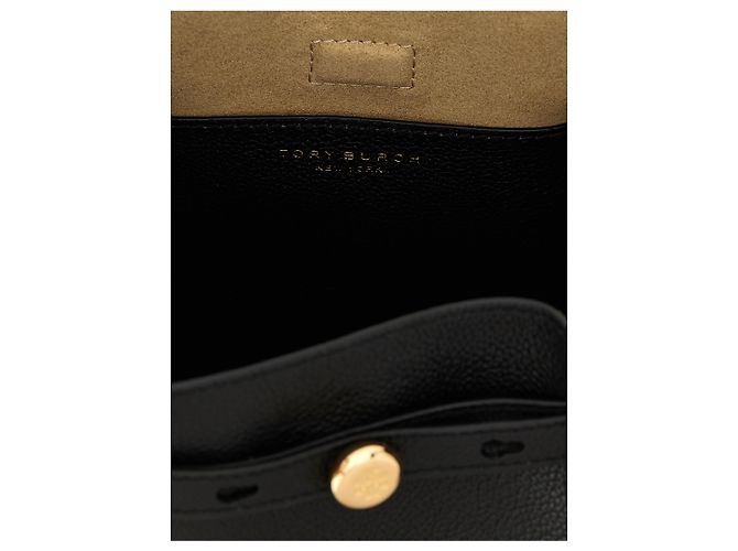 Tory Burch Borsa in pelle di vacchetta nera - vista 4