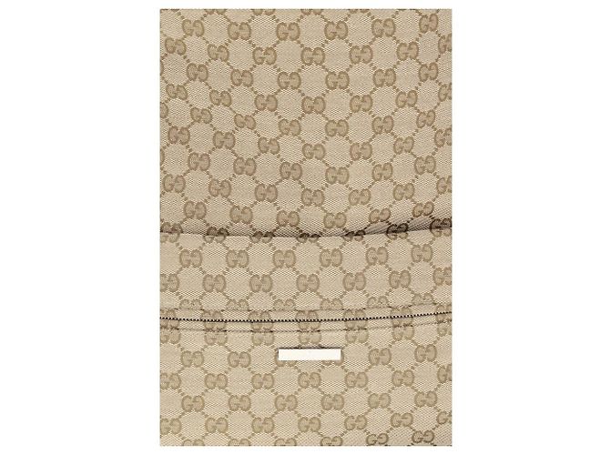 Gucci Zaino in tessuto beige - vista 3