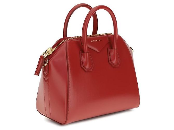 Givenchy  mala Bos Taurus em couro de bezerro vermelho - vista 2