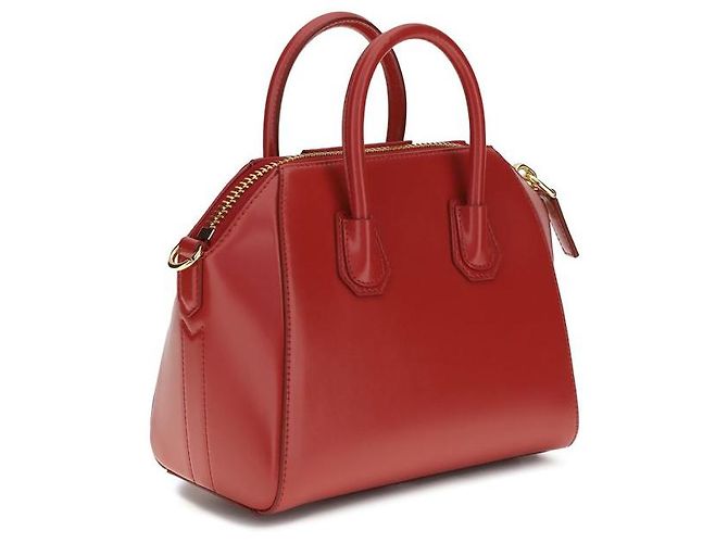 Givenchy  mala Bos Taurus em couro de bezerro vermelho - vista 3