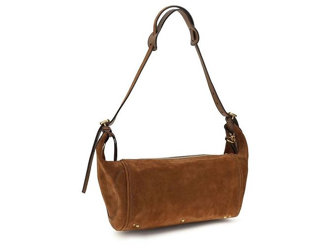 Chloé Borsa a tracolla Bos Taurus in pelle di vitello marrone - vista 3