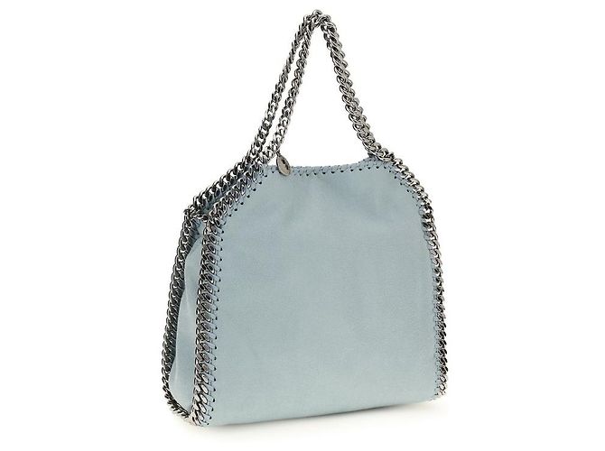 Stella Mc Cartney Blaue Handtasche aus Polyester - Ansicht 2