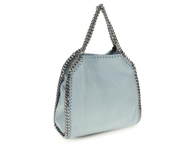 Stella Mc Cartney Blaue Handtasche aus Polyester - Ansicht 3