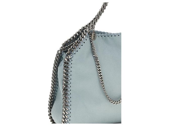 Stella Mc Cartney Blaue Handtasche aus Polyester - Ansicht 4
