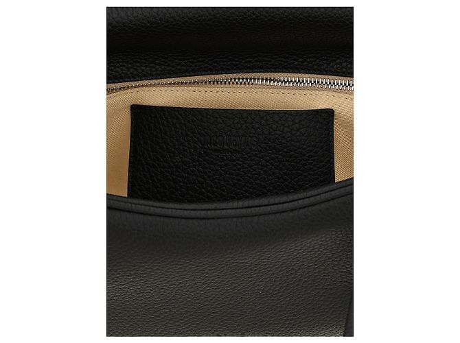 Jacquemus Borsa in pelle di vitello nera - vista 4