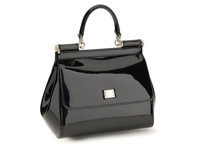Dolce & Gabbana Borsa Bos Taurus in pelle di vitello nera - vista 2