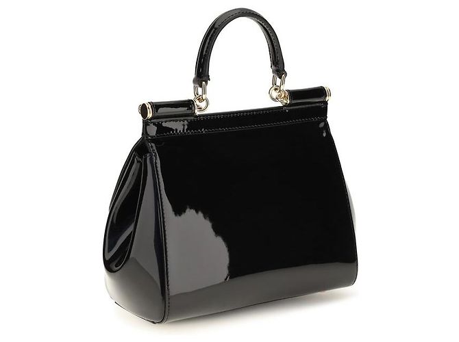 Dolce & Gabbana Borsa Bos Taurus in pelle di vitello nera - vista 3