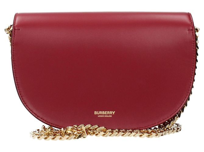 Burberry Borsa a tracolla in pelle rossa - vista 3