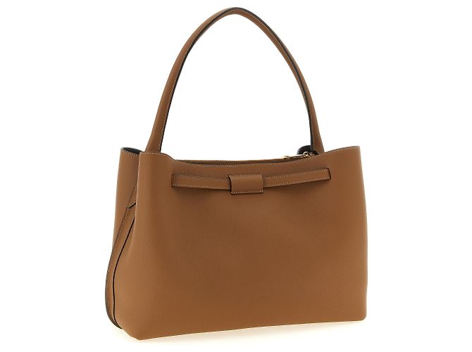 Tod's Borsa in pelle di vitello marrone - vista 2