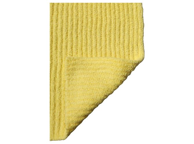 Dolce & Gabbana Foulard in maglia di cotone giallo x Sciarpa da uomo - vista 2