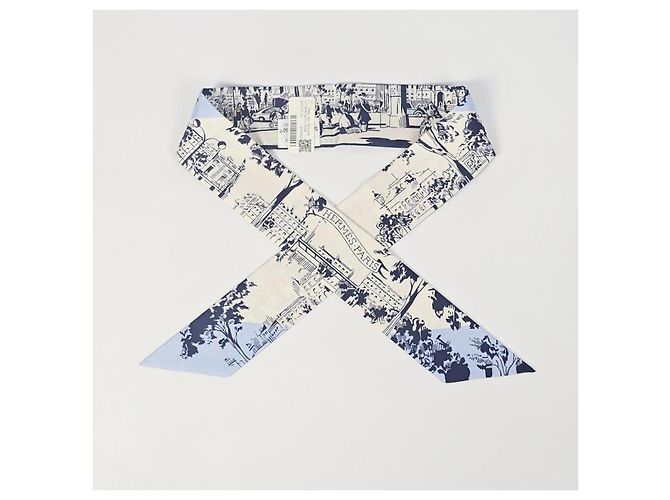 Hermès Twilly in seta l'Ombre des Boulevards - vista 7