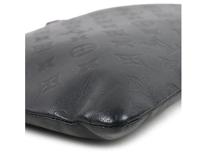 Louis Vuitton Clutch Pochette Black Shadow - vista 6