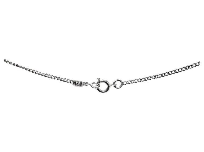 Chanel Collana Cubic CC Silver - vista 4