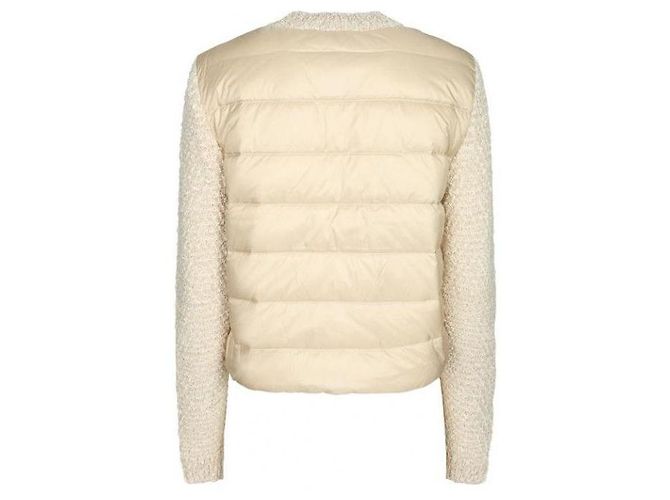 Moncler Cardigã acolchoado com fecho éclair - vista 5