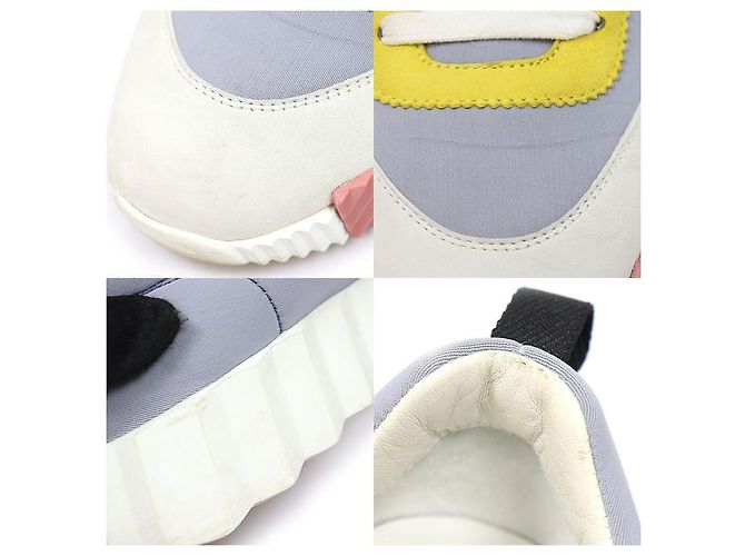 Hermès Bouncing-Sneaker aus technischem Canvas und Wildleder in Multicolor - Ansicht 6