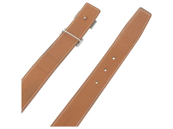 Hermès Cintura Vintage Argento Reversibile - vista 4
