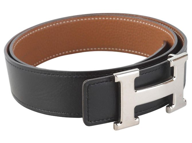 Hermès Cintura Vintage Argento Reversibile - vista 5